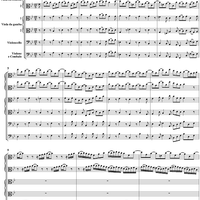 Brandenburg Concerto No. 6: Movement 3 - Score