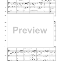 Second Suite (Movements 3 and 4) - Score