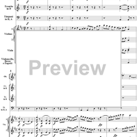 Symphony No. 8 in D Major, K48 - Full Score
