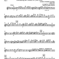 Hallelujah - from "Messiah", HWV 56 (introducing the Chorale "Ein' feste Burg") - Flute 1