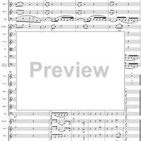 Brandenburg Concerto No. 1: Adagio - Score