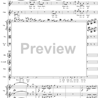 La Finta Giardiniera, Act 3, No. 27 "Du mich fliehen?" (Recitative/Duet) - Full Score