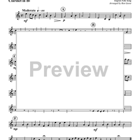 Over the Hills and Far Away - Clarinet in B-flat