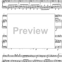 Sonata No. 5 D Major Op.102 No. 2 - Score