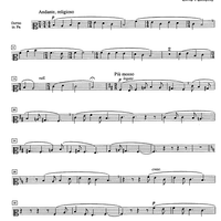 Tema e variazioni su Victimae paschali laudes - Horn in F