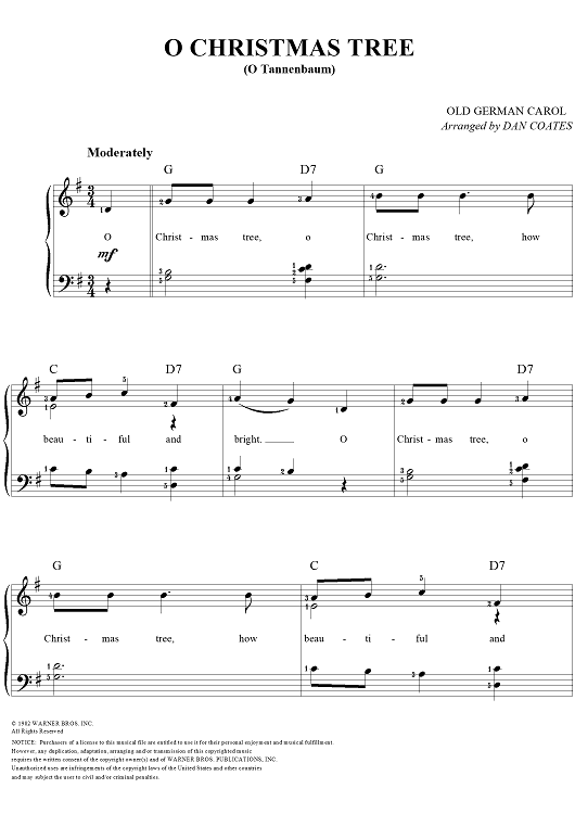 O Christmas Tree (O Tannenbaum)