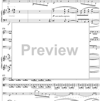 Piano Quartet No. 3 in C Minor, Movement 1 - Piano Score