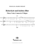 Heiterkeit und leichtes Blut, three voice canon in F Major, K507