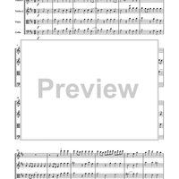 Water Music Suites - Score