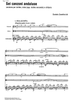 6 canzoni andaluse (6 andalusian songs) - Score