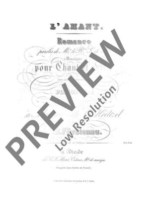 L'amant. Romance - Performance Score