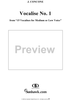15 Vocalises for Medium or Low Voice, Op. 12: No. 1