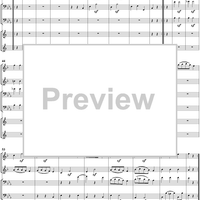 Sextet in E-Flat major, Op. 71 - Full Score