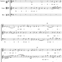 Benedictus - No. 3 from Missa "de Feria"