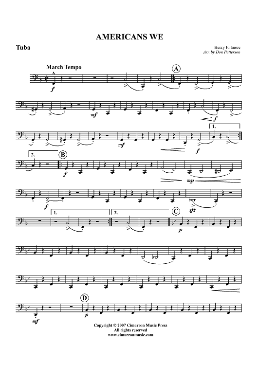 Americans We - Tuba