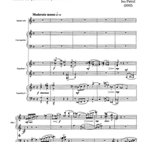 "Come un nastro di porpora..." - Score