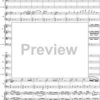 Piano Concerto No. 20 in D Minor, Movement 2 (K466) - Full Score