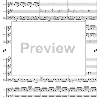 Suite for string orchestra and percussion - Full Score