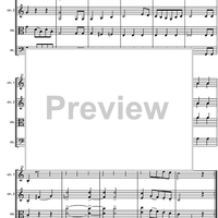 String Quartet No. 2 C Major D32 - Score