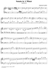 Sonata in A minor - K3/P59/L378