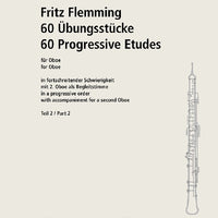 60 Oboe Pieces for Practice of Progressive Difficulty