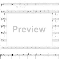 Samson, Act 2, No. 38: "Fix'd in his everlasting seat, Jehovah" - Score