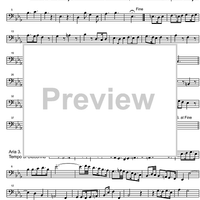 Partita No. 6 - Bass