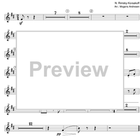 The Flight of the Bumble-Bee from "The Tale of Tsar Sultan" - Piccolo Trumpet in B-flat
