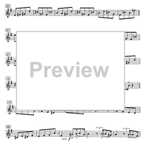 Bach and  Blues  3 - E-flat Baritone Saxophone