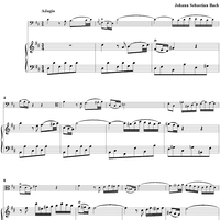 Sonata No. 2 in D Major, Movement 1 - Piano Score