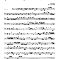 Brandenburg Concerto #2, Mvt. 1 - Euphonium