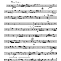 Canzon per Sonare No. 1 "La Spiritata" (1608) - Euphonium 2 BC/TC