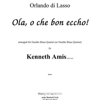 Ola, o che bon eccho! - Introductory Notes