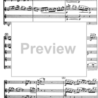 Comedy for Five Winds - Score