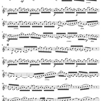 "Auch mit gedämpften, schwachen Stimmen", Aria, No. 4 from Cantata No. 36/1: "Schwingt freudig euch empor" - Violin