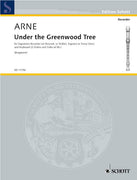 Under The Greenwood Tree - Score and Parts