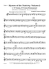 Hymns of the Nativity: Vol. 2 for 2 Violins and Piano - Violin 1