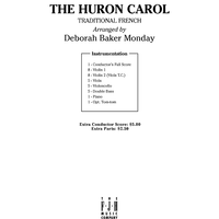 The Huron Carol - Score