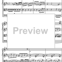 Quartet D Major KV285 - Score