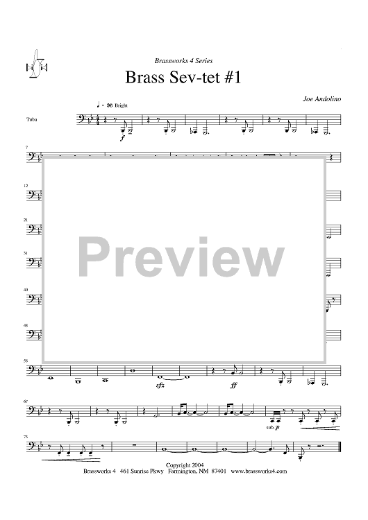 Brass Sev-tet #1 - Tuba