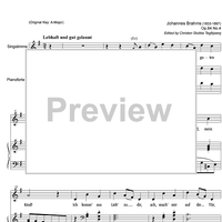 Vergebliches Ständchen Op.84 No. 4