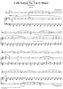 Cello Sonata No. 2 in G Minor, Movement 1 - Piano Score