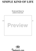 Simple Kind of Life