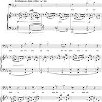 Lieder und Gesänge aus Wilhelm Meister, Op. 98a, No. 4 - Wer nie sein Brot mit Tränen aß - No. 4 from "Lieder and Songs from Wilhelm Meister"  op. 98a