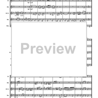 Three Hungarian Dances - Score