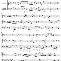 Trio Sonata in B Minor, Op. 3, No. 4 - Score