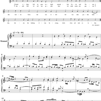 Chorale Preludes, Part II, Von der Rechtfertigung, 6. Durch Adams Fall ist ganz verderbt