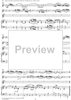 "Gelobet sei der Herr, mein Gott", Aria, No. 3 from Cantata No. 129: "Gelobet sei der Herr, mein Gott" - Piano Score