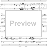 "Gelobet sei der Herr, mein Gott", Aria, No. 3 from Cantata No. 129: "Gelobet sei der Herr, mein Gott" - Piano Score