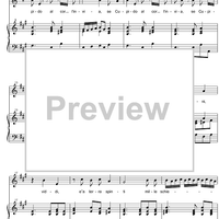 Che non può d'un ciglio il lampo - Score